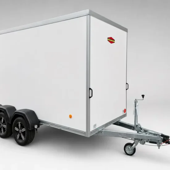 Böckmann KT 3515/27 H Kofferanhänger - 2700kg Tandem Flügel-Hecktür Poly-Dach Stehhöhe – Bild 3