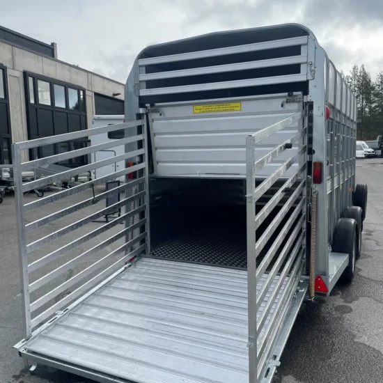 Ifor Williams TA510 14x7 Viehanhänger - 4.32m 2 Etagen EasyLoad Alu 3500kg – Bild 10