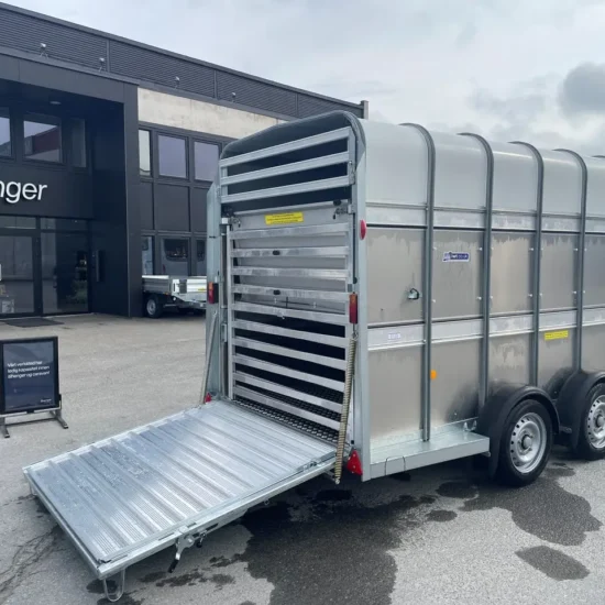 Ifor Williams TA510 14x7 Viehanhänger - 4.32m 2 Etagen EasyLoad Alu 3500kg – Bild 9