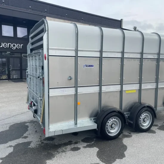 Ifor Williams TA510 14x7 Viehanhänger - 4.32m 2 Etagen EasyLoad Alu 3500kg – Bild 8