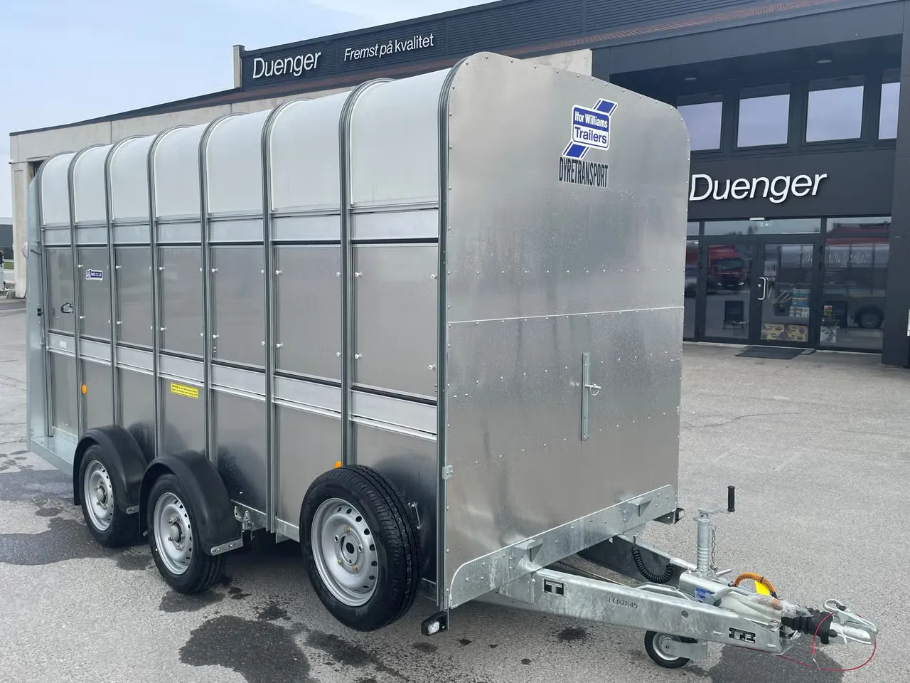 Ifor Williams TA510 14x7 Viehanhänger - 4.32m 2 Etagen EasyLoad Alu 3500kg – Bild 1