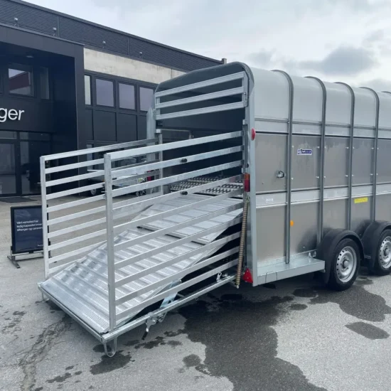 Ifor Williams TA510 14x7 Viehanhänger - 4.32m 2 Etagen EasyLoad Alu 3500kg – Bild 7