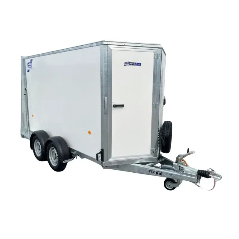 Ifor Williams BV105G 6 Kofferanhänger - 2700kg Tandem Parabelfederung Aero-Front Kombirampe