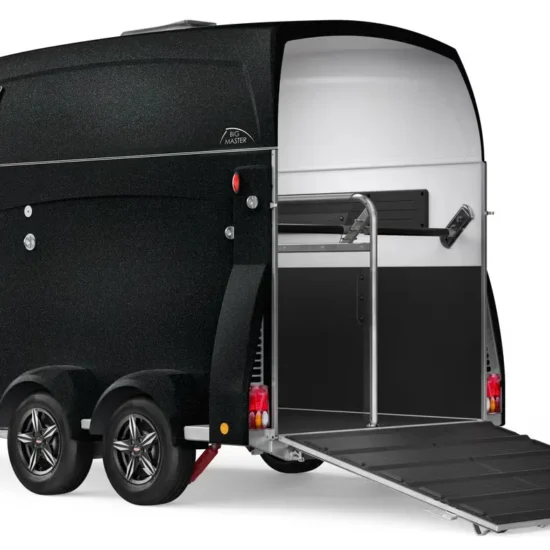 Böckmann Big Master WCF Pferdeanhänger - 2 Pferde Voll-GFK WCF-Fahrwerk XXL-Sattelkammer 2400kg – Bild 2
