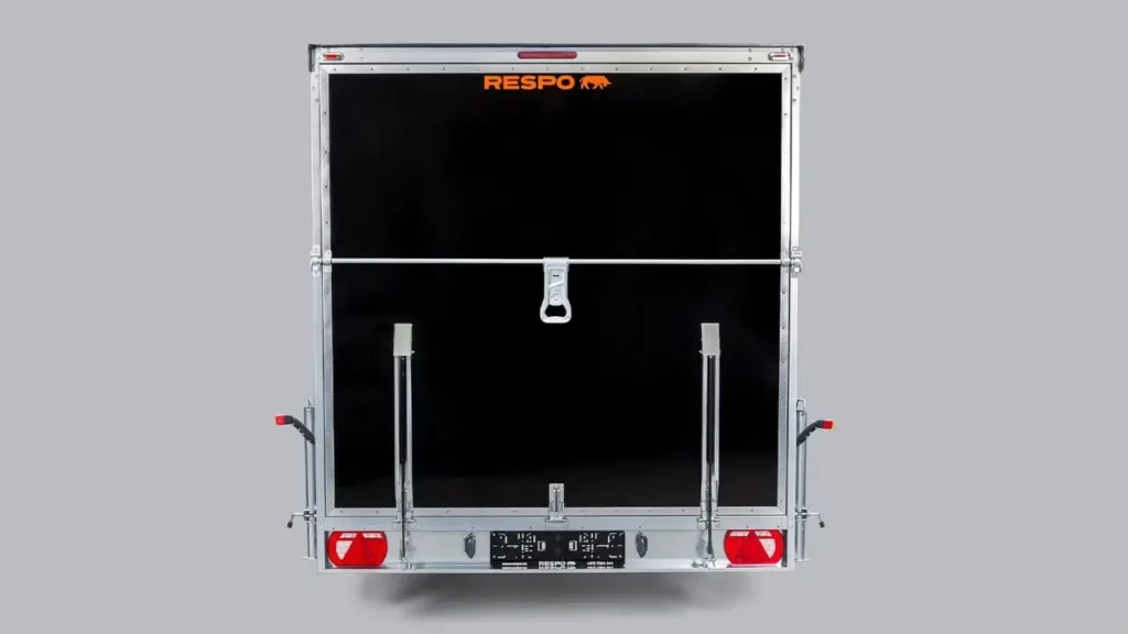 Respo RCR 4027-19 Kofferanhänger - 2700kg Tandem Blattfederung Sandwich LED M+S