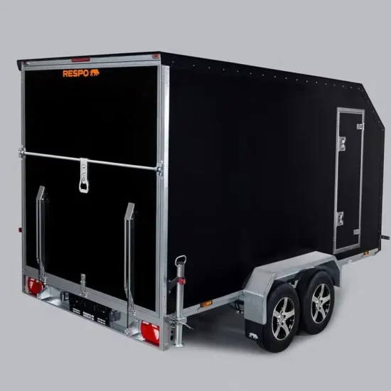 Respo RCR 4027-19 Kofferanhänger - 2700kg Tandem Blattfederung Sandwich LED M+S – Bild 6