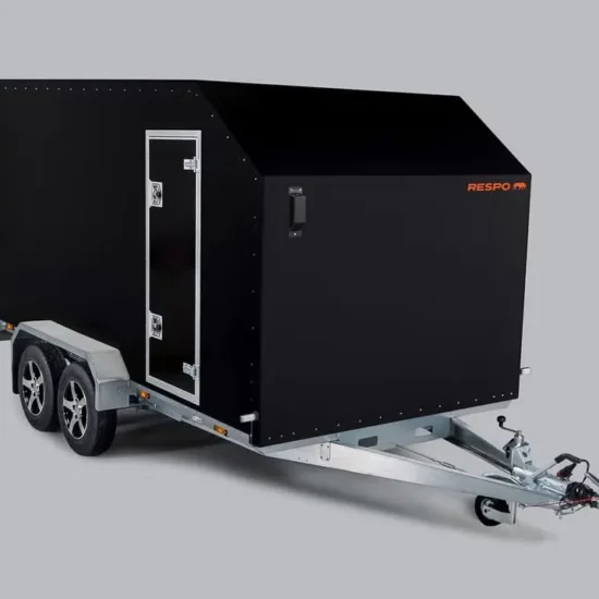Respo RCR 4027-19 Kofferanhänger - 2700kg Tandem Blattfederung Sandwich LED M+S – Bild 1