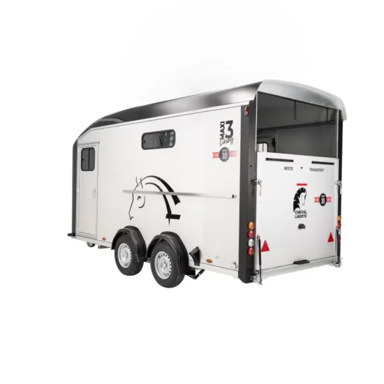 Cheval Liberté MAXI 3 Living - 3 Pferde Anhänger Wohnbereich Pullman2 Alu 3500kg – Bild 3