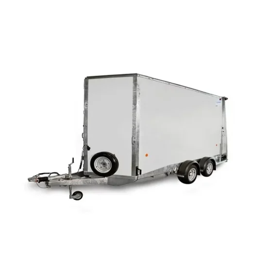 Ifor Williams BV106 7-Fuß Kofferanhänger - 3500kg Tandem Parabelfederung Kombirampe Stehhöhe – Bild 1