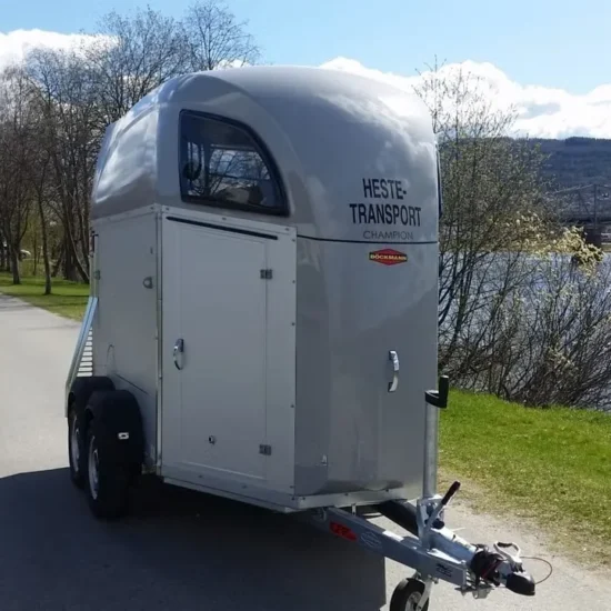 Böckmann Champion R Pferdeanhänger - 2 Pferde Vollalu CFF-Fahrwerk Sattelkammer 2400kg – Bild 2