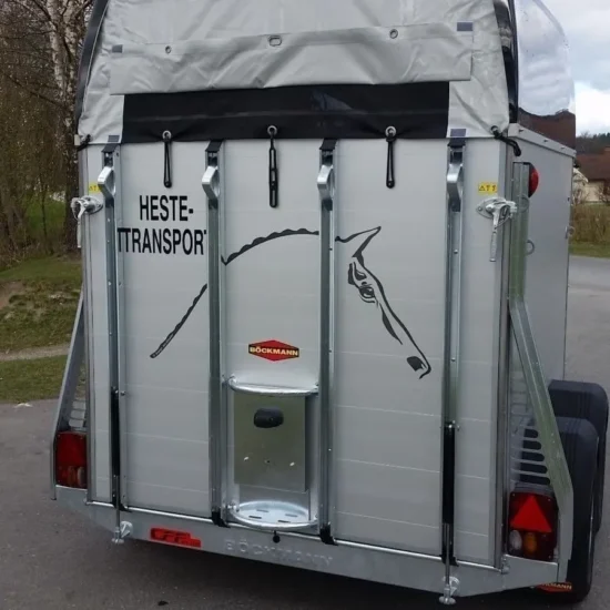 Böckmann Champion R Pferdeanhänger - 2 Pferde Vollalu CFF-Fahrwerk Sattelkammer 2400kg – Bild 14