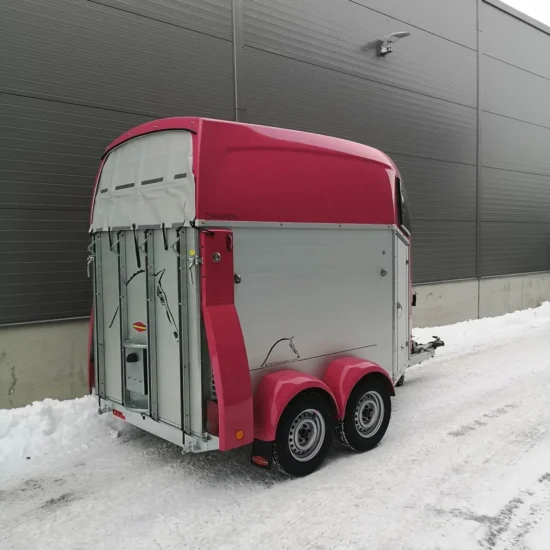 Böckmann Champion R Pferdeanhänger - 2 Pferde Vollalu CFF-Fahrwerk Sattelkammer 2400kg – Bild 19