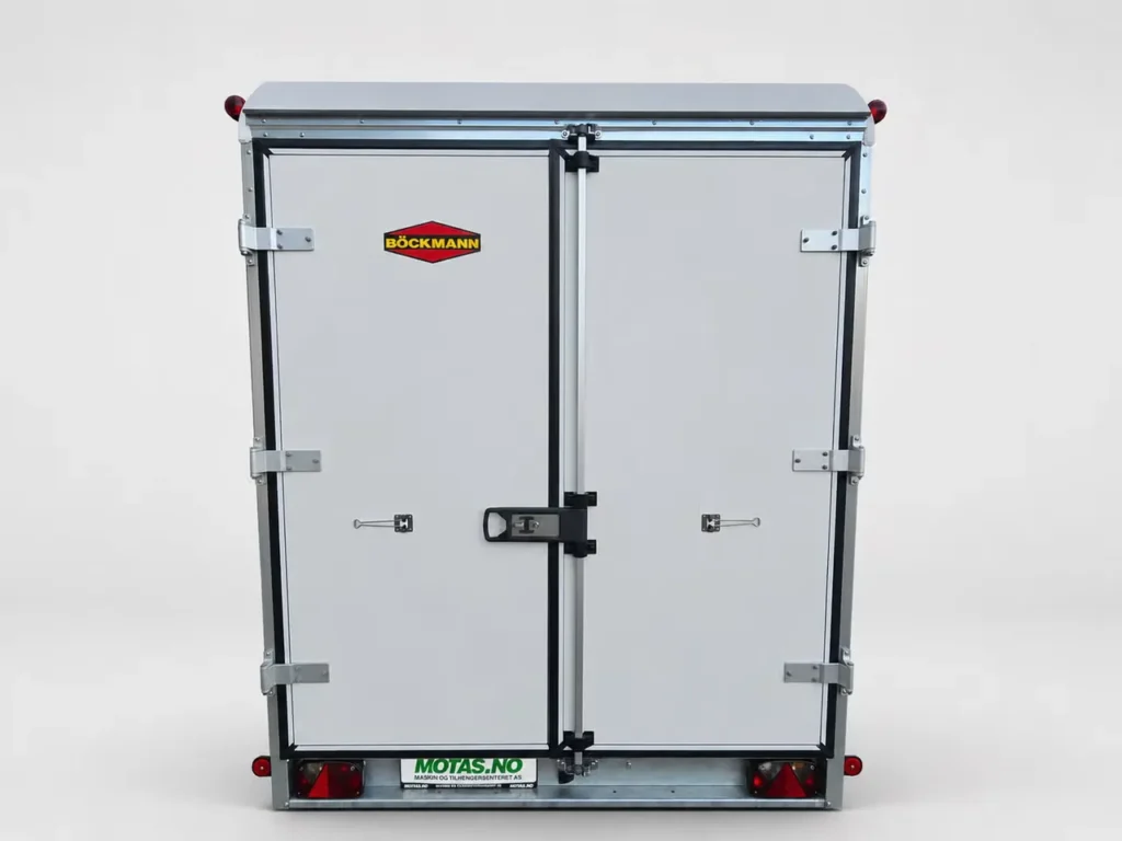 Böckmann KT 4018/27 H Kofferanhänger - 2700kg Tandem Doppel-Flügeltür Poly-Dach Stehhöhe