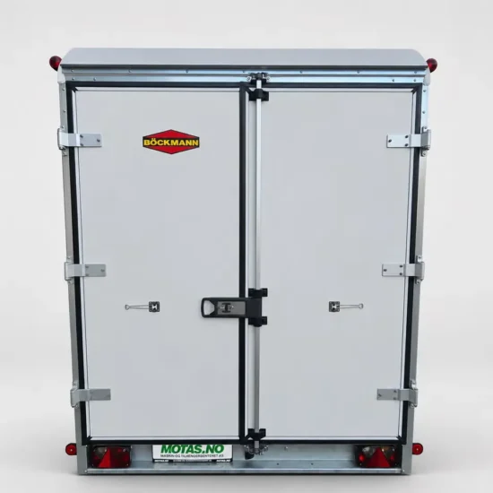 Böckmann KT 4018/27 H Kofferanhänger - 2700kg Tandem Doppel-Flügeltür Poly-Dach Stehhöhe – Bild 6