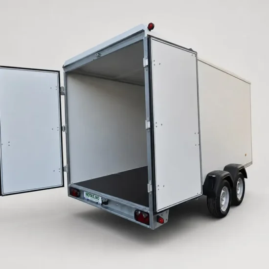 Böckmann KT 4018/27 H Kofferanhänger - 2700kg Tandem Doppel-Flügeltür Poly-Dach Stehhöhe – Bild 2
