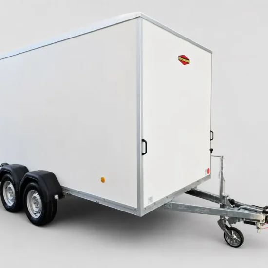 Böckmann KT 4018/27 H Kofferanhänger - 2700kg Tandem Doppel-Flügeltür Poly-Dach Stehhöhe – Bild 1