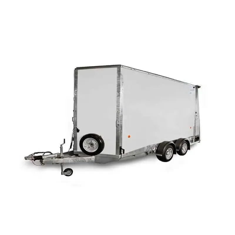 Ifor Williams BV126 Großraum-Kofferanhänger - 3500kg Tandem Parabelfederung Kombirampe 14.3m³