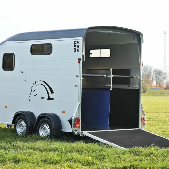 Cheval Liberté Multimax - 2 Pferde Diagonallader Frontausstieg Pullman2 Sattelkammer – Bild 8