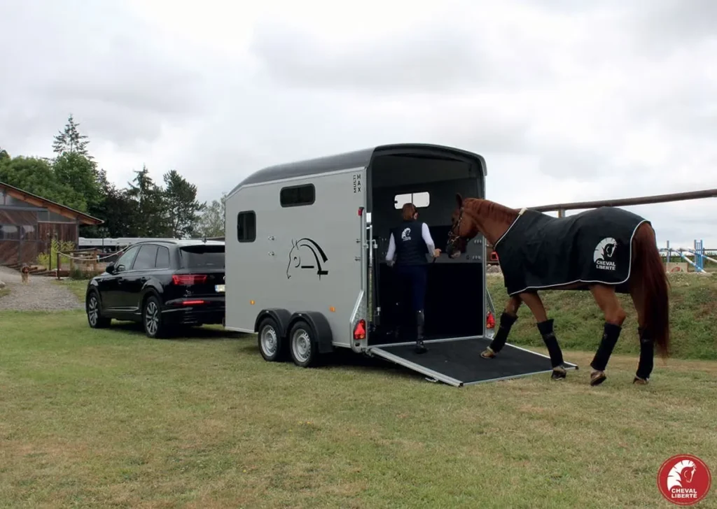 Cheval Liberté Multimax - 2 Pferde Diagonallader Frontausstieg Pullman2 Sattelkammer