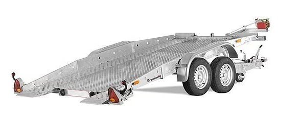 Brenderup 2513GT – Autotransporter mit KLAPPBARER AUFFAHRRAMPE & VERZINKTEM CHASSIS – 1650kg Nutzlast – Bild 2