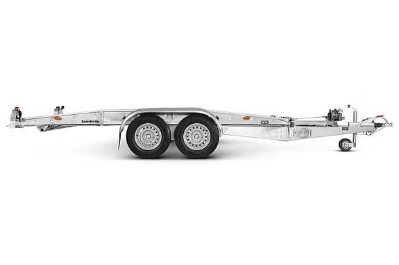 Brenderup 2513GT – Autotransporter mit KLAPPBARER AUFFAHRRAMPE & VERZINKTEM CHASSIS – 1650kg Nutzlast