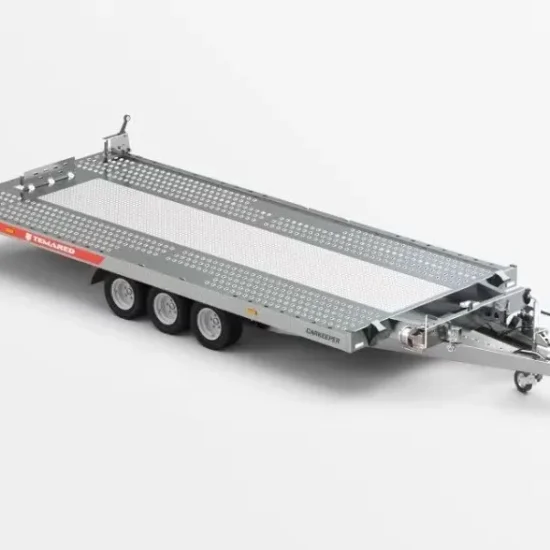 Temared Tellus Pluss 3-Achs Autotransporter – Hydraulisch Kippbar – Bild 2