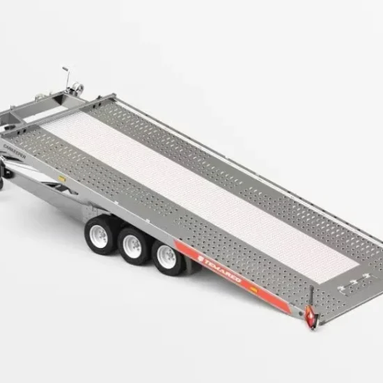 Temared Tellus Pluss 3-Achs Autotransporter – Hydraulisch Kippbar – Bild 4