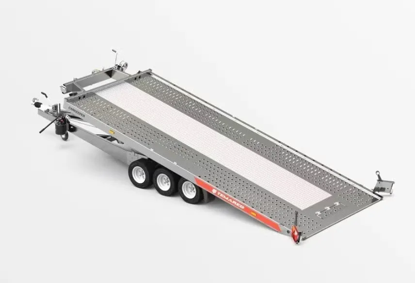 Temared Tellus Pluss 3-Achs Autotransporter – Hydraulisch Kippbar