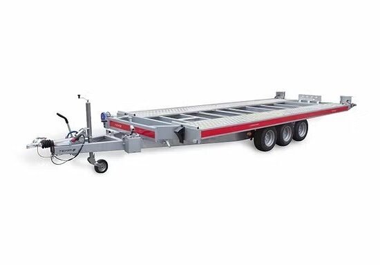 TEMA Tellus Pluss 3 aksling 3500kg – Kippbarer Autotransporter mit Aluboden – 3500 kg Nutzlast – Bild 2