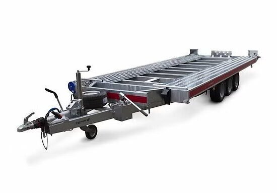 TEMA Tellus Pluss 3 aksling 3500kg – Kippbarer Autotransporter mit Aluboden – 3500 kg Nutzlast – Bild 3