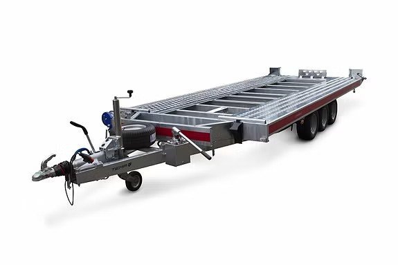 TEMA Tellus Pluss 3 aksling 3500kg – Kippbarer Autotransporter mit Aluboden – 3500 kg Nutzlast